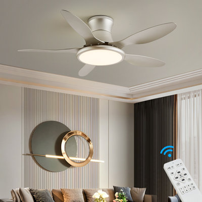 Antsje 122cm Ceiling Fan with LED Lights