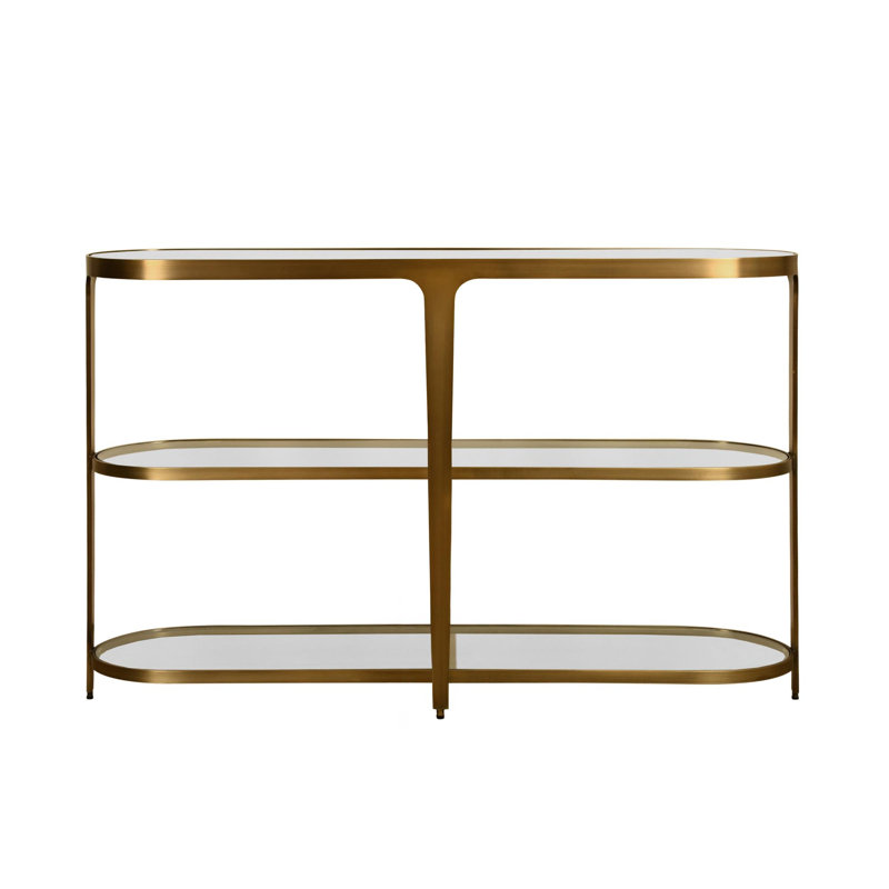 52'' W Glass Console Table