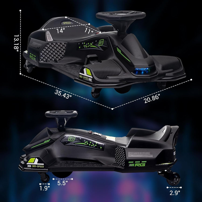 ZACOO Battery Powered Ride On
