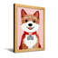 Animaux mignons avec un collier rouge et une étiquette en os-285992294-285992293-285992290