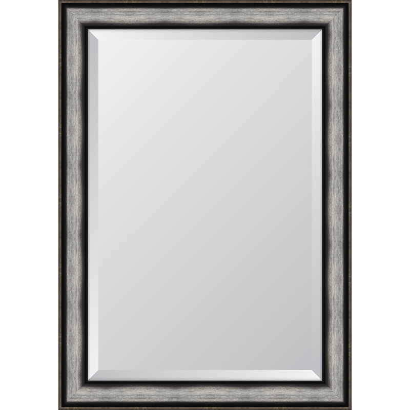 Miroir d'appoint Brizio, 30 po x 42 po, Gris