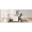 Ensemble de meuble-lavabo à une cuve moderne avec tiroirs et armoire à miroir Modern-995828834