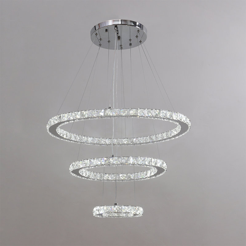 3 - Light Transparent LED Pendant