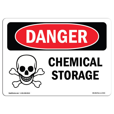 Chemical Storage Sign