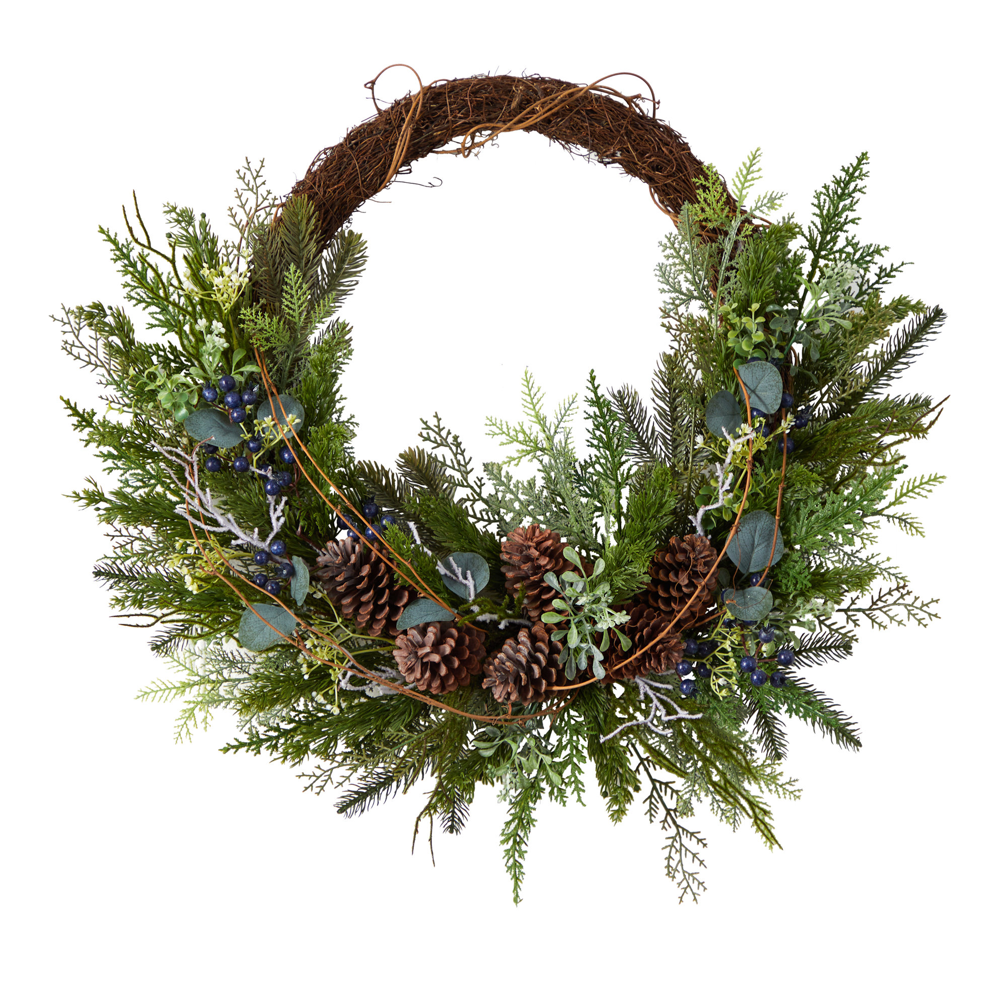 The Holiday Aisle® 30" Wreath & Reviews | Wayfair