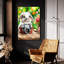 «Smile For Bunny» par Rey Klimt, art mural en verre acrylique-1442777271