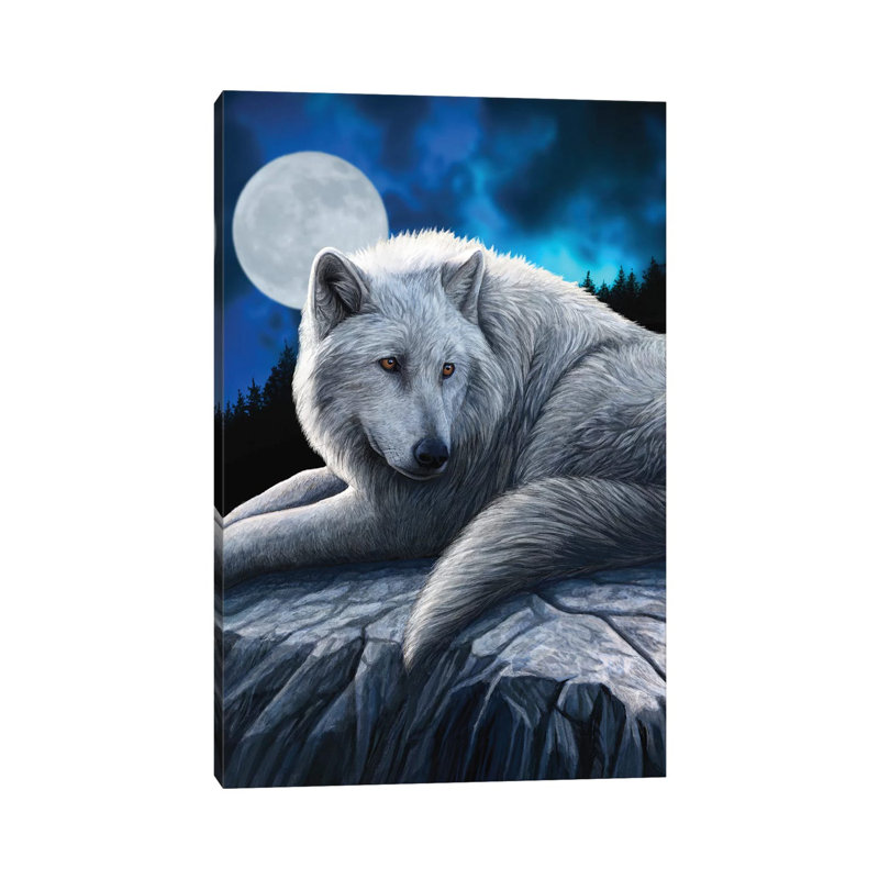 Guardian of the North 1 Piece Wrapped Canvas Wall Art, 20.32 cm H x 30.48 cm W