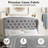 Virginia Upholstered Platform Bed Frame Bed with Button Tufted-434368653-434368651