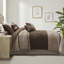 Ensembles de literie confortables 7 pièces, polyester grand confort rustique