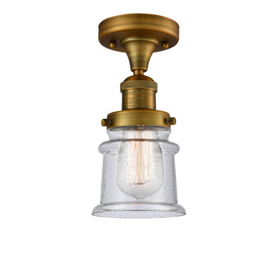 Plafonnier semi-encastré 1 lumière 5,25 po Alexandira