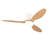 42-Inch Ceiling Fan With Light, Ultra-Slim Flush-Mount Design, 3 Abs Plastic Blades, Remote Control Included, 6-Speed Adjustment, Reversible Dc Motor, Quiet Operation, Ideal For Bedrooms, Indoor/Outdo