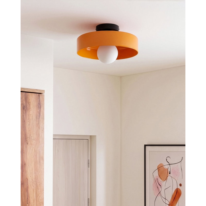 Beamon Glass Flush Mount