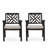 Premium All-Weather Wicker Outdoor Dining Armchair with Cushion