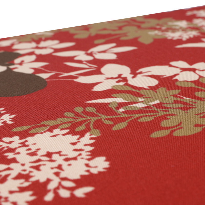 Montifleuri Sangria Outdoor Chair Pad, 16" W