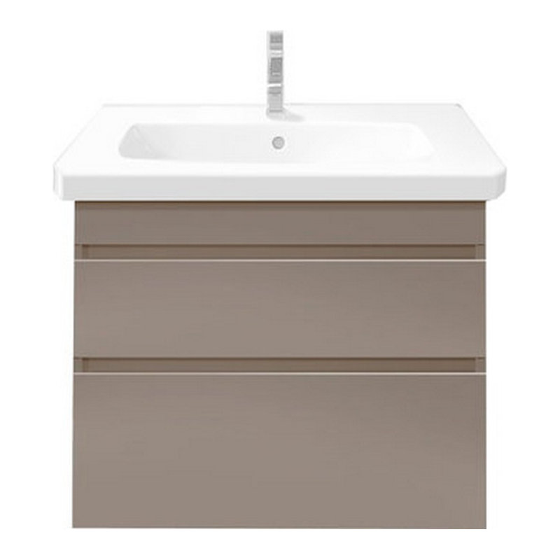 Meuble-lavabo simple mural Durastyle, Châtaignier noir