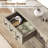 52.56" Console Table With 3 Drawers