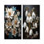 Gilded Frost Snowdrops en or - ensemble de 2 impressions sur toile Snowdrops-326434664-326434670