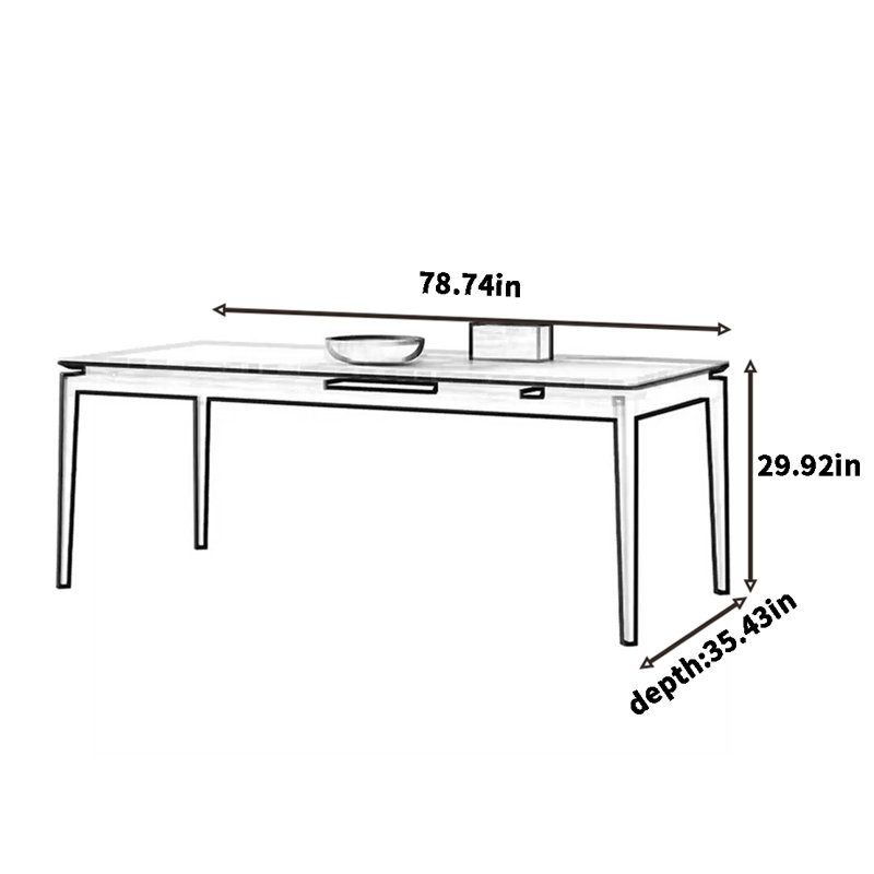 Migliore, 29.92"H x 78.74"L x 35.43"W
