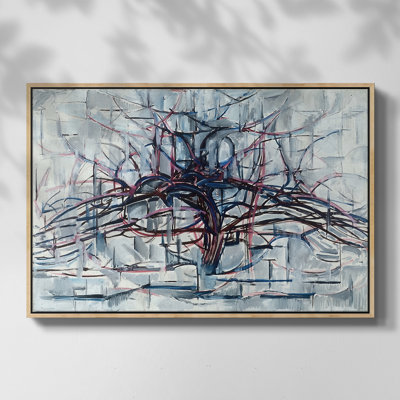 Ferme près de Duivendrecht le soir, v. 1905 - Piet Mondrian, toile tendue avec châssis