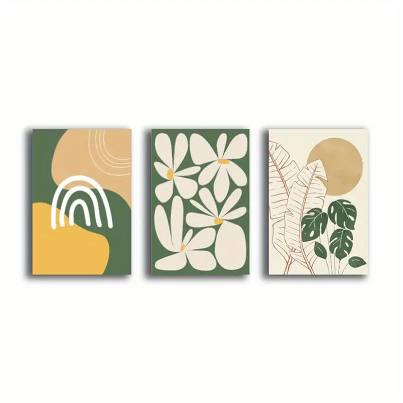 3 Piece Wrapped Canvas Print