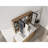 Bathroom Mirror Cabinet with Storage Combination