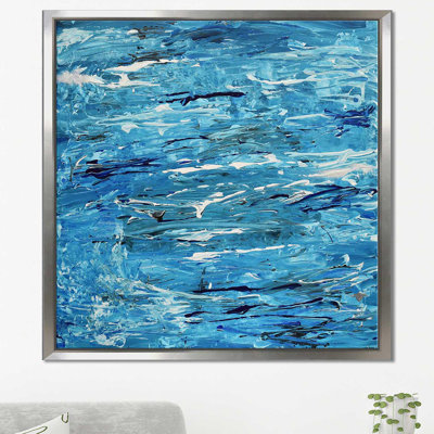 " Blue Maze (hort) " by Cassie Studios