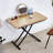 43.3" Modern Convertible Coffee-to-Dining Lift Table with Folding Top and Adjustable Height-1446065156-1452344787