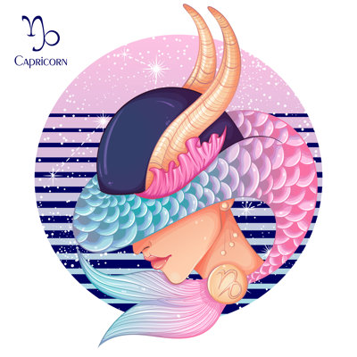 Capricorn - Wrapped Canvas Print