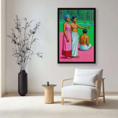 Canvas Wall Art The Call Vintage Poster Print Home Decor