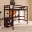 Lit mezzanine en bois avec tableau d'écriture-1060987374-1060987368