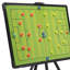 Panneau de support tactique de football, support triangulaire, plateau d'entraînement, tableau tactile magnétique portatif pour jeu d'entraînement