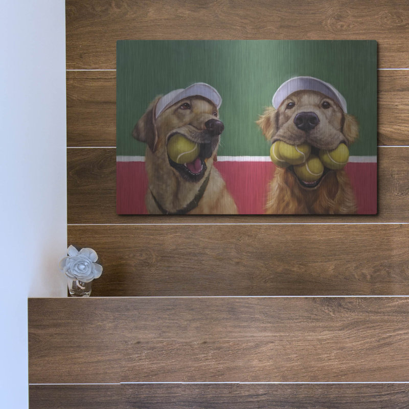 «Ball Hog» par Lucia Heffernan, H 12 po x l 16 po