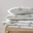 Martha Stewart Flower Block Cotton Reversible Blue Quilt Set-115991040
