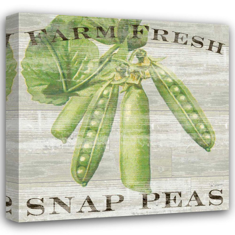 Art sur toile tendue par Gracie Oaks, Schlabach, Sue, Farm Fresh Peas 20841, H 36 po x l 36 po