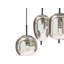 Annalysse 7 - Light Silver/Black Cluster Pendant