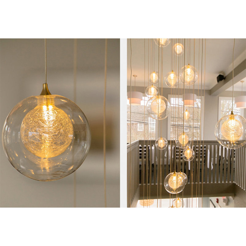 13 - Light Pendant, Gold