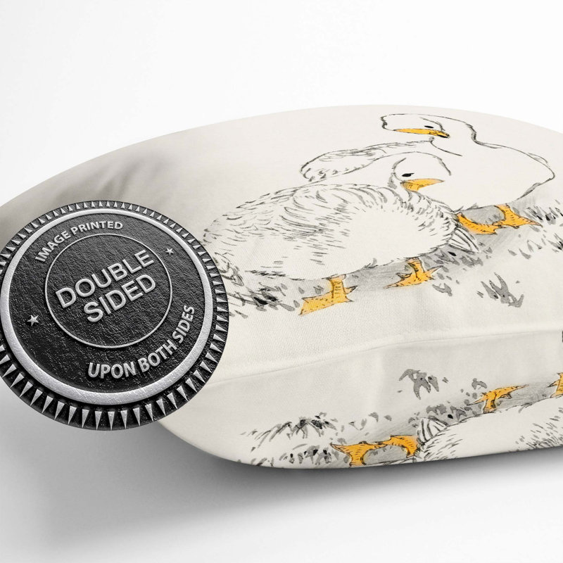 Square Throw Cushion, 40cm H x 40cm W x 15cm D