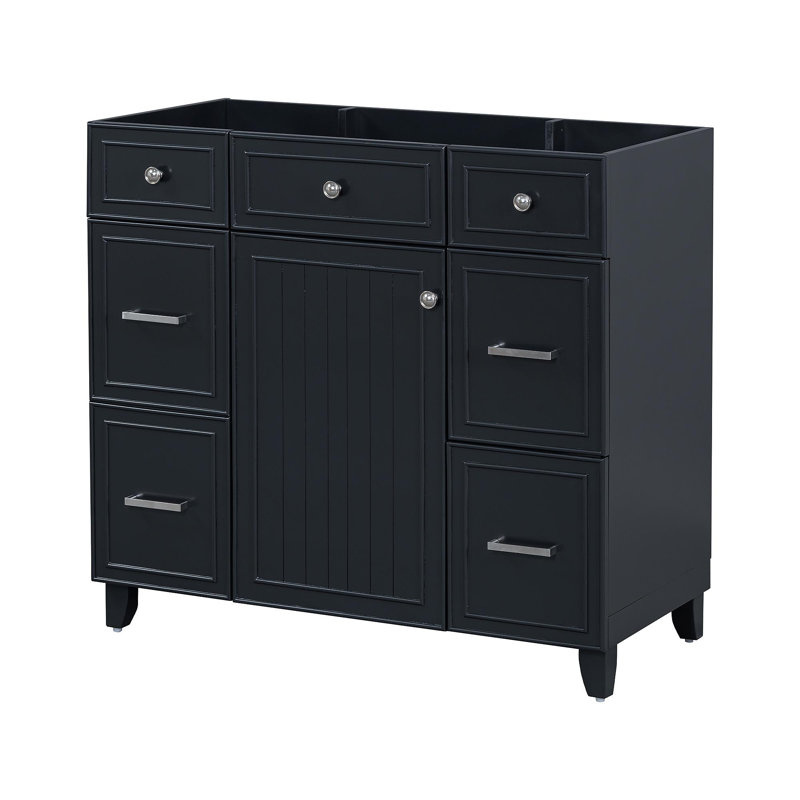 Meuble-lavabo 36 po - Noir (lavabo non inclus)