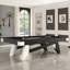 Table de billard multi-jeux 7 en 3 en bois massif-130204952