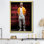 «Streetwear Edge Man Break Dance I», art mural Illustration de mode