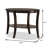 48.6" W Transitional Sofa Table, Walnut