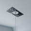 H 16 po x l 8 po x P 5 7/8 po x P 1/2 po Médaillon de plafond architectural en PVC de qualité architecturale, étain antique-40716853-40715036