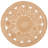 Cantin Natural Fiber Flat Weave Jute Solid Color Rug-930343187