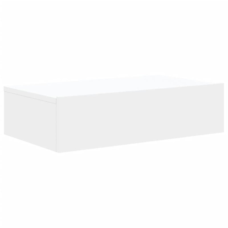 Meuble télé avec lumières DEL Briahnna, Blanc