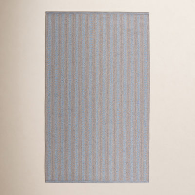 Dieterich Light Blue Hand-Woven Outdoor Rug