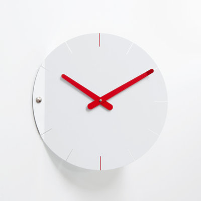 Sanders Metal Wall Clock