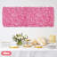 Panneau mural rose artificiel