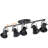 28'' 5 -Light Swing Arm Track Track Kit with Dimmable and Adjustable Head