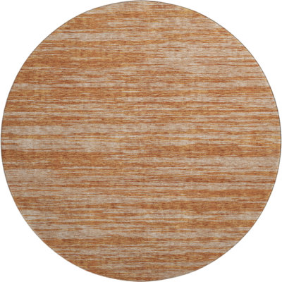 Premium Machine Washable Prisco Copper Rug
