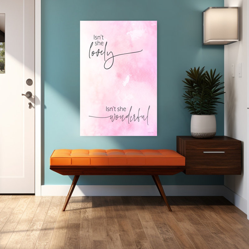 Art contemporain abstrait «Is Is She She Lovely», H 48 po x l 32 po